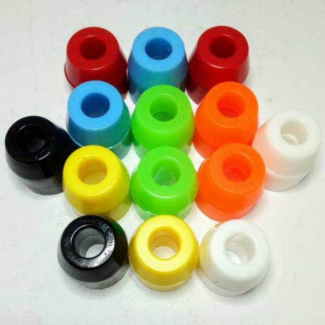 BUSHINGS Skateboard (4pcs = 2pcs Cylinder-Shaped, 2pcs Cone-Shaped)