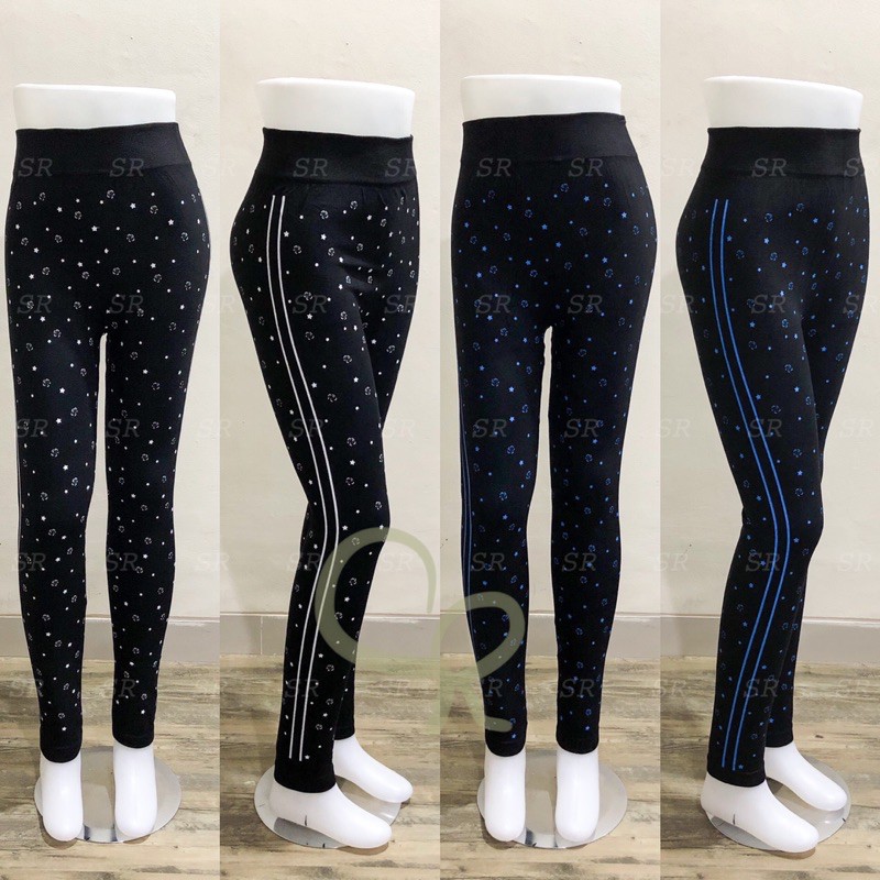 Legging Wanita Import Fullprint Motif Corak Katun Premium