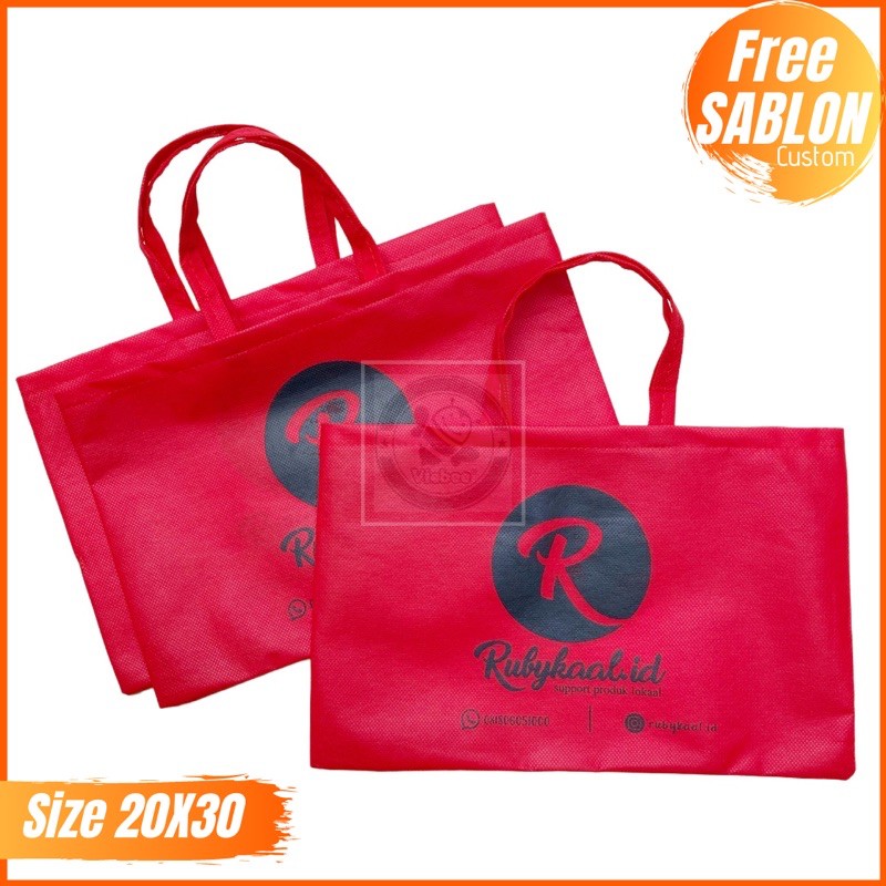 TAS SOUVENIR l TAS ULTAH MURAH l TAS SOUVENIR SPUNBOUND l F30x20