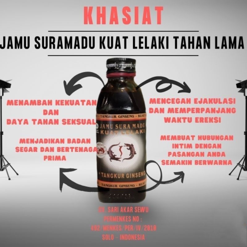 JAMU SURAMADU TANGKUR GINSENG STAMINA