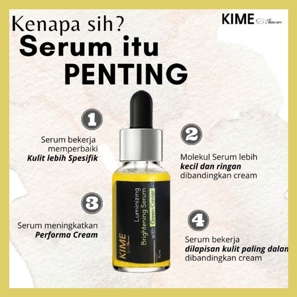 [ BPOM ] Serum Wajah Brightening Originial 100% !!