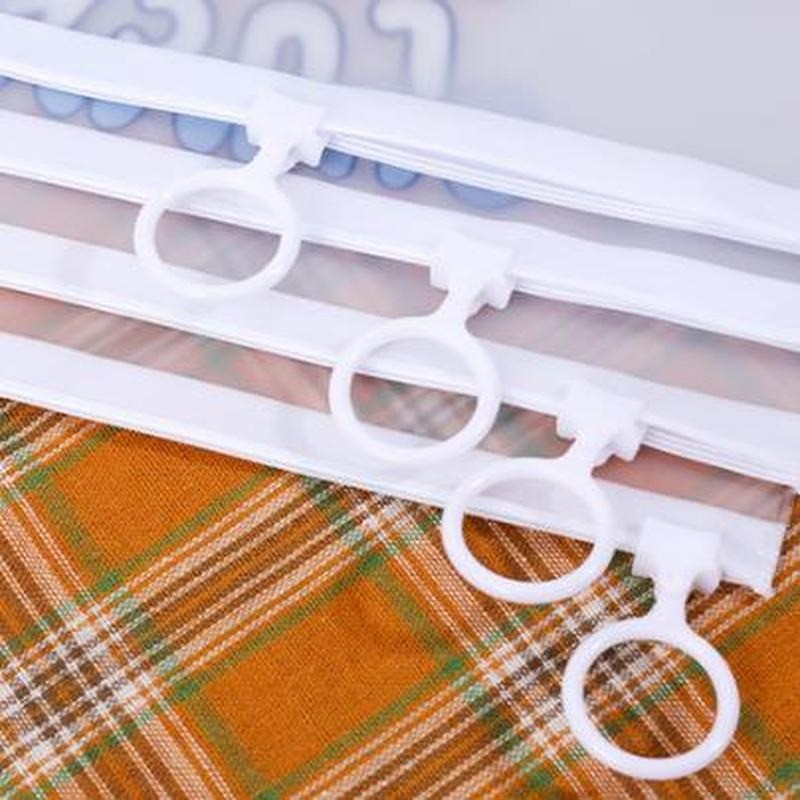 MURMURE.ID | ZIPPER BAG TRANSPARAN KARAKTER LUCU TEMPAT PENSIL KOREA PC034-3