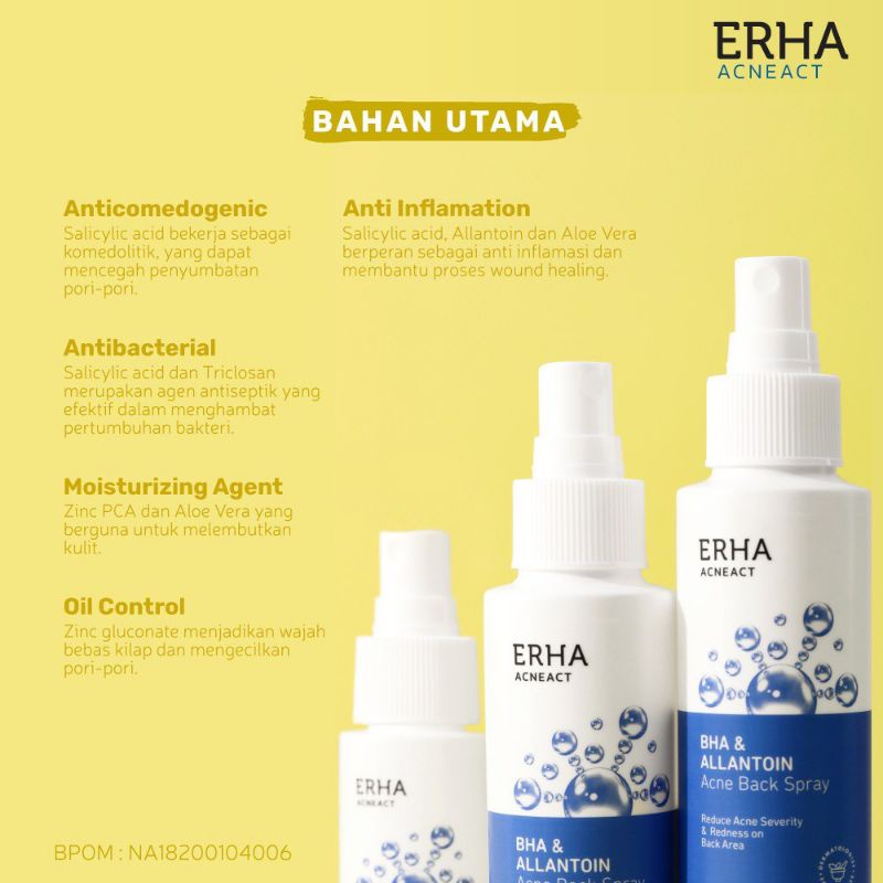 Erha Acne Back Spray 100 ml