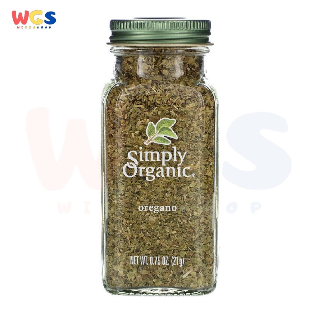 Simply Organic Oregano Extra Fancy Grade Non GMO 0.75oz 21g