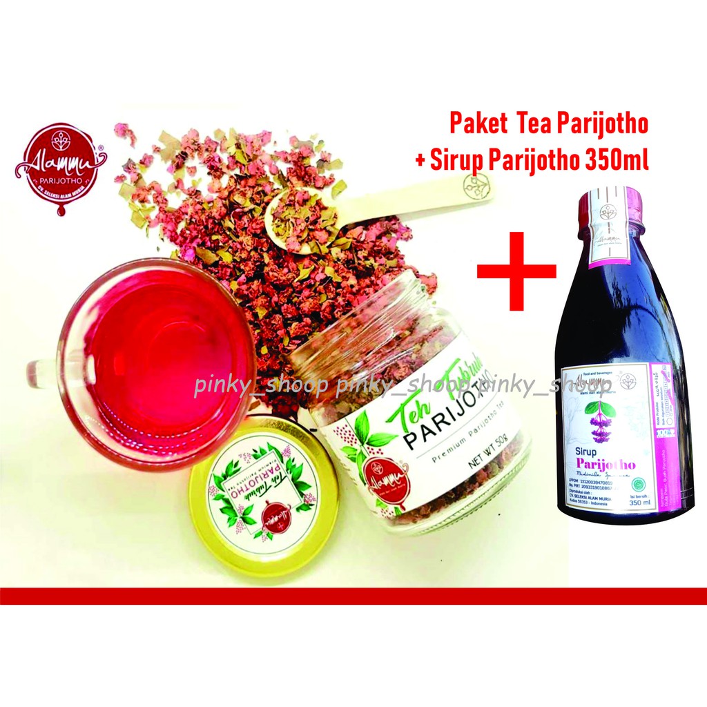 

Paket Hemat Sirup Parijotho 350 ml + Tea Tubruk Parijotho