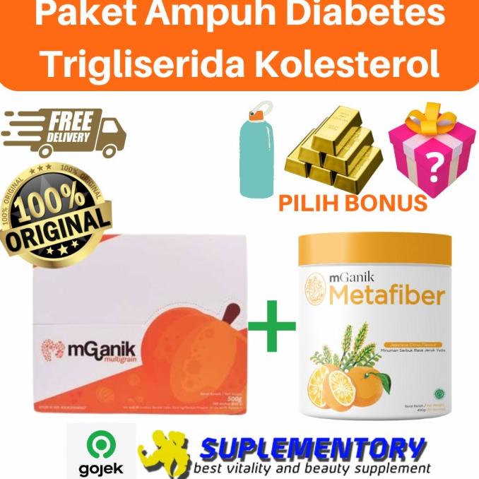 

TERBARU mGanik Multigrain Obat Herbal Penurun Gula Darah Diabetes ASLI /OBAT HERBAL ASAM URAT/OBAT HERBAL PELANGSING/OBAT HERBAL KOLESTEROL/OBAT HERBAL DIABETES