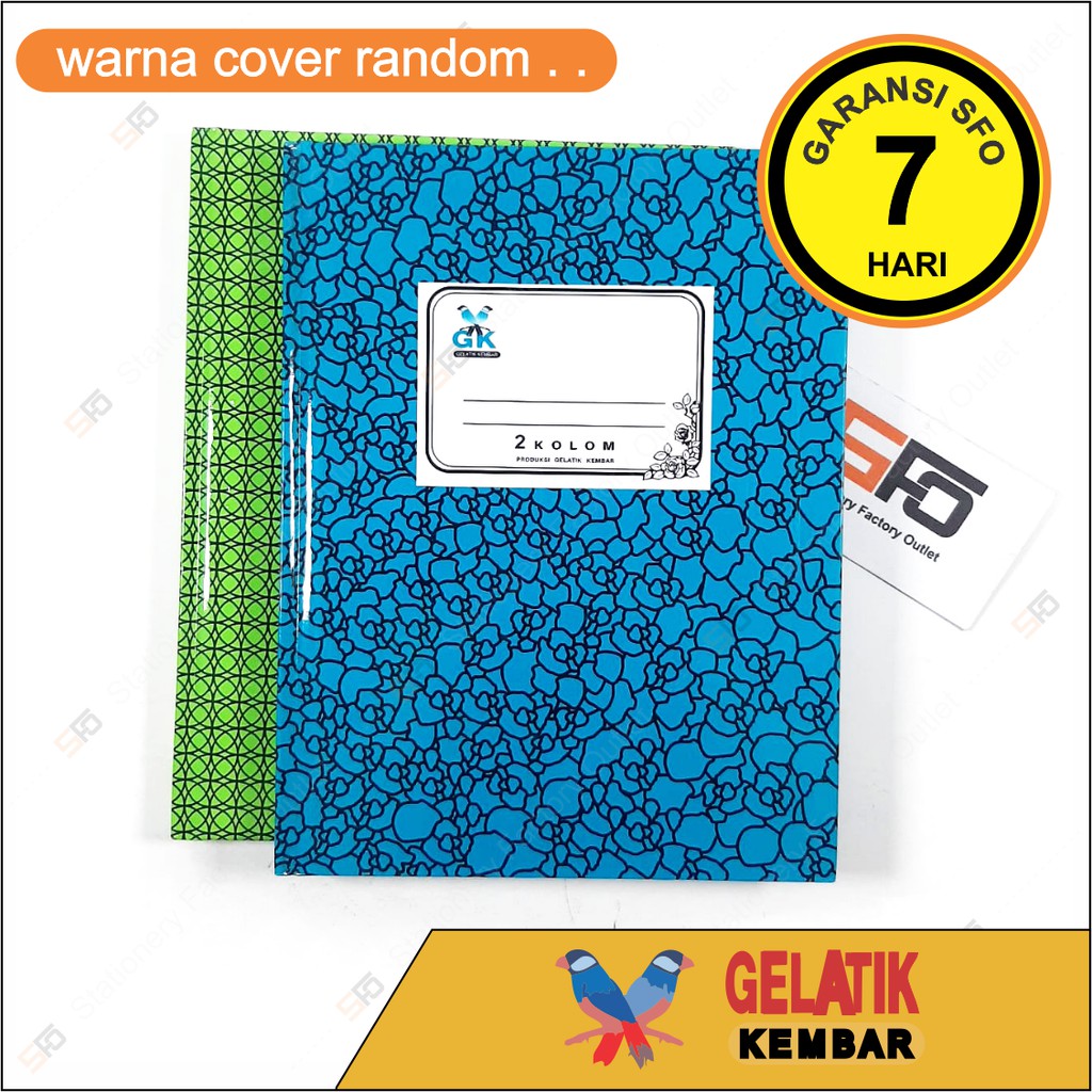 

Buku Kas Kuarto Gelatik Kembar 2 Kolom isi 50