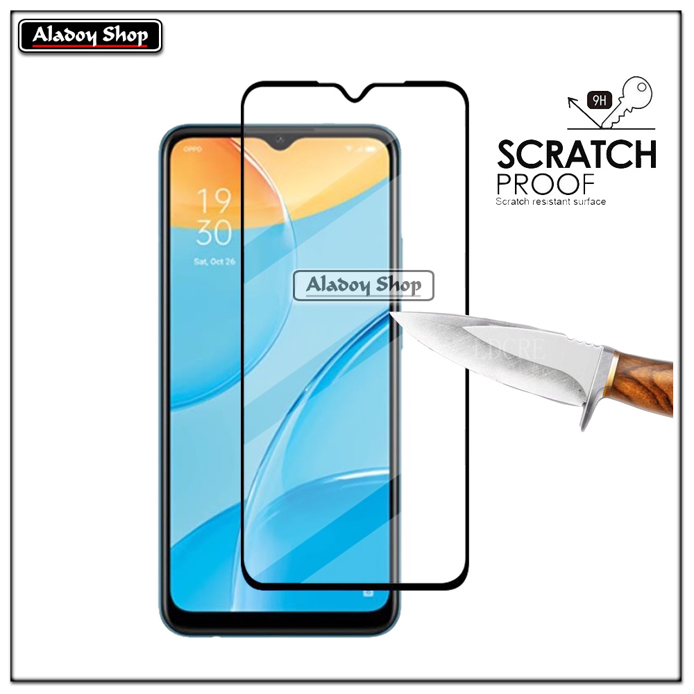 Tempered Glass Oppo A15 PAKET 2 IN 1 Tempered Glass Layar dan Tempered Glass Camera