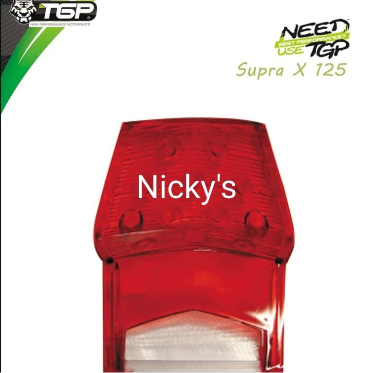 Mika Stop Honda Supra X 125 Kaca Lampu Belakang Supra X 125 New Injection 2004 2005 2006 Dop 1 2007 
