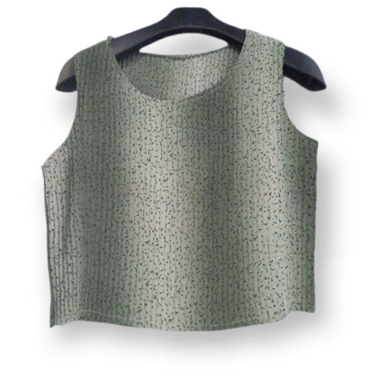 TANKTOP PLISKET BAJU LUARAN [PRELOVED]