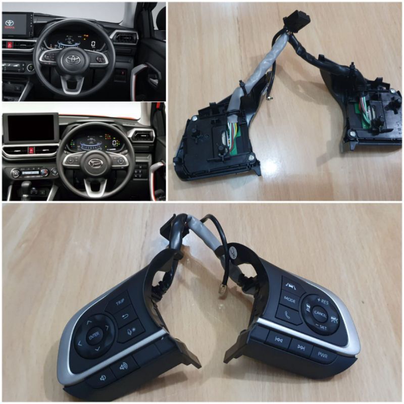 Tombol Remote Audio Stir Audio Switch Toyota Raize Daihatsu Rocky