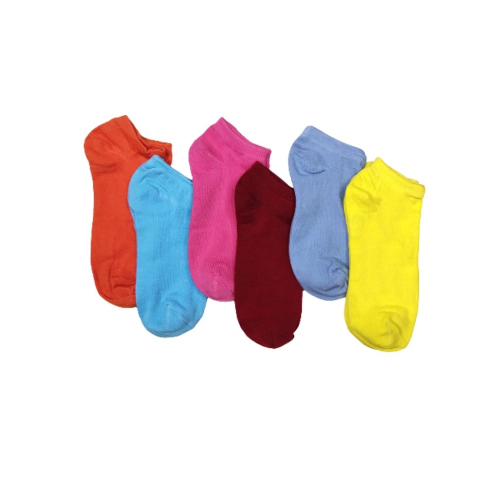 Kaos kaki Pendek / Mata Kaki  Ankle LowCut Polos (BISA PILIH WARNA)-3