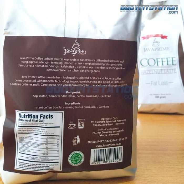 

JAVA PRIME COFFEE 500 GRAMS 1 BAG 20 SERVINGS / CARNITINE JAVAPRIME