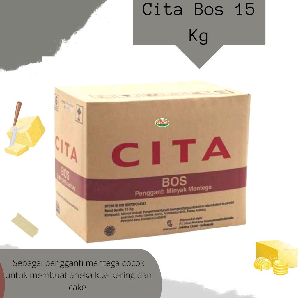 

BOS CITA 500 GR REPECK (ROMBUTTER)