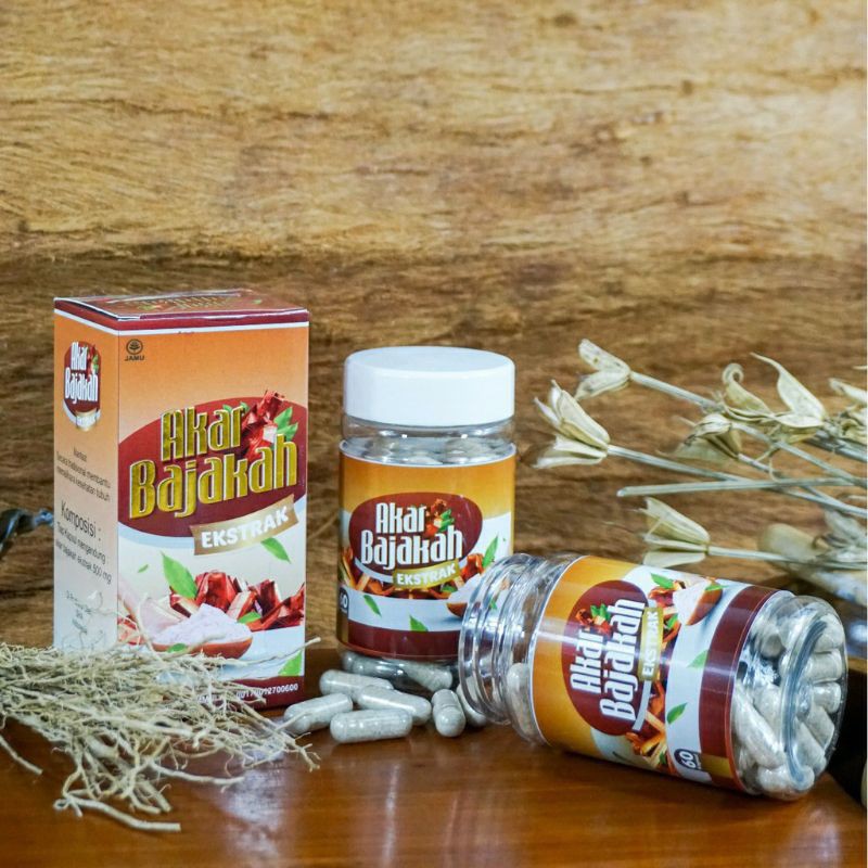 KAPSUL BAJAKAH / KAPSUL AKAR BAJAKAH ASLI  / EKTRACK BAJAKAH / OBAT HERBAL