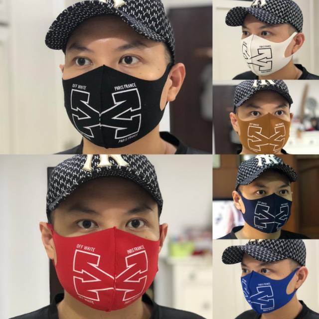 MASKER KAIN SECUBA PREMIUM CORAK