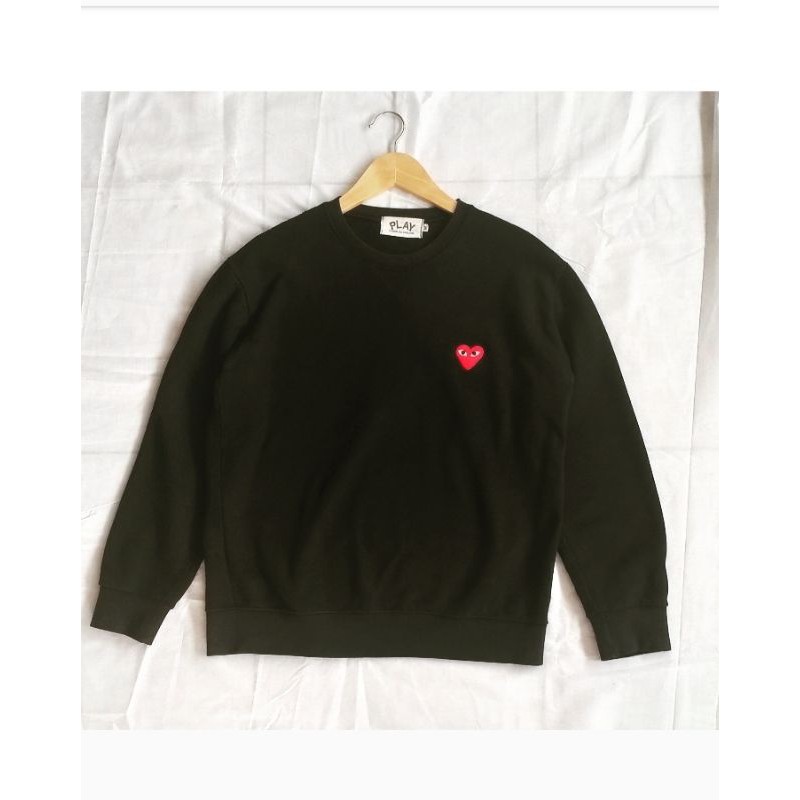 crewneck play cdg second original