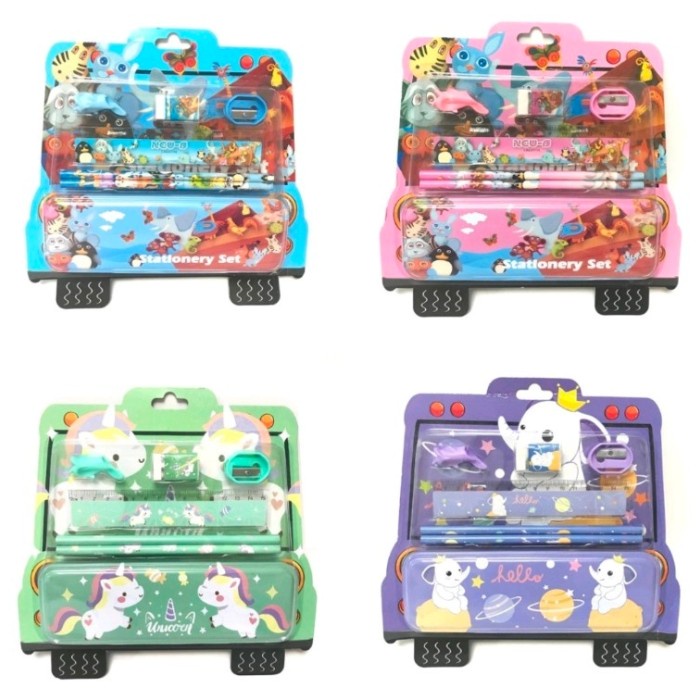 

Unik Paket Alat Tulis Sekolah 7In1 Karakter / Set Alat Tulis Anak - 2088 Promo