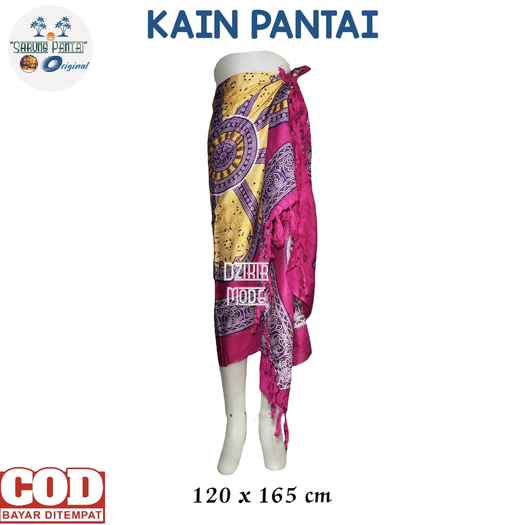 Kain Pantai-Sarung Bali-Selimut Pantai-Syal-Pashmina-Hiasan Dinding-Backgroun Foto-Tirai-Dress-Rayon Kembang Teratai