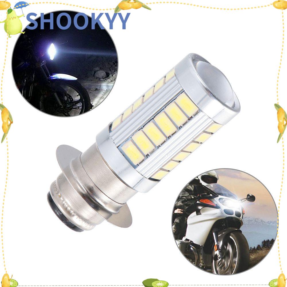 Chookey Bohlam Led Drl 5730 33smd H6 Ba20D Warna Putih Untuk Lampu Depan Motor