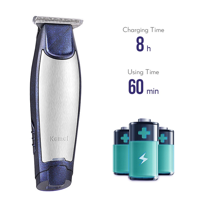 Alat Mesin Cukur Rambut Hair Trimmer Styling Profesional Barbershop Kemei KM-5021 Cordless Electric Hair Clipper Original