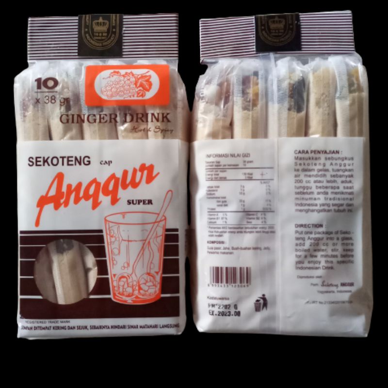 

Sekoteng Cap Anggur Super minuman tradisional