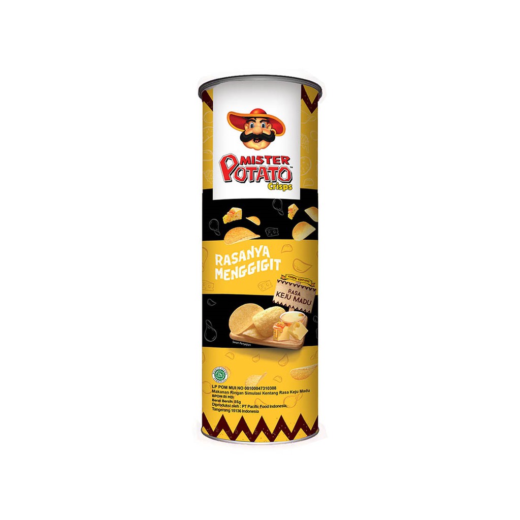 Mister Potato Crisps Keripik Kentang 85gr