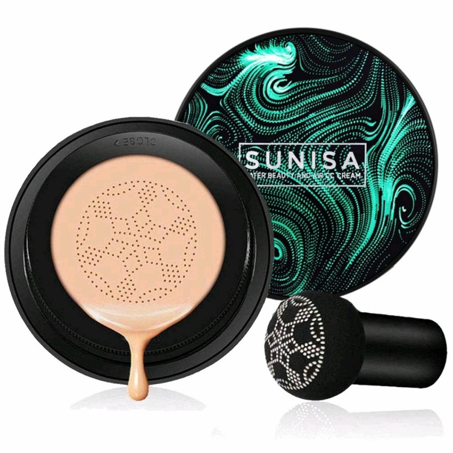 Sunisa/Bedak Korea Anti Air Sunisa BB Cream Air Cushion Moisturizing /Foundation