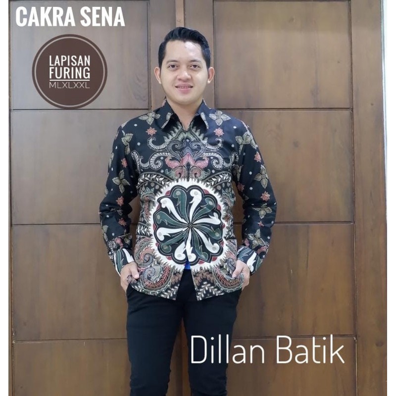CAKRA SENA / KEMEJA BATIK PRIA / LENGAN PANJANG  /13.3