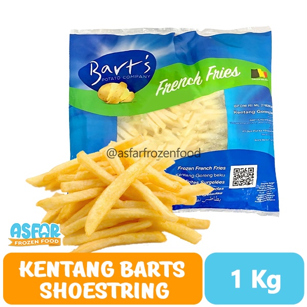 

Kentang Barts Shoestring 1 kg