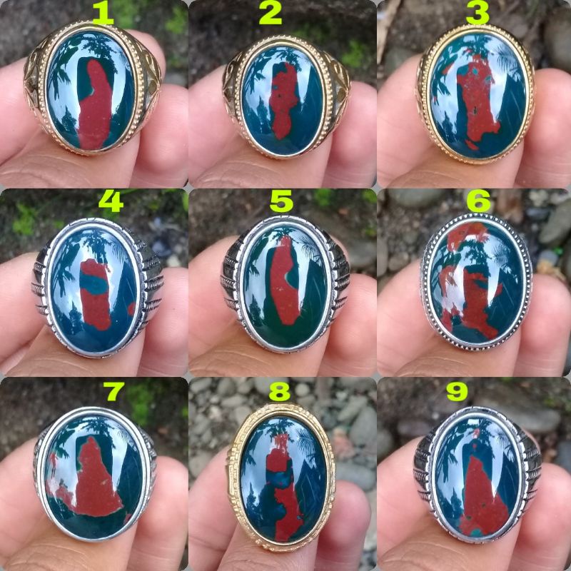 cincin batu akik nogosui klawing