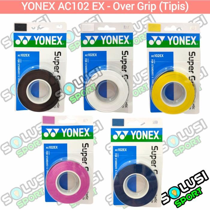 Grip Grip Karet Tipis Rol Yonex Ac102Ex Raket Badminton Original