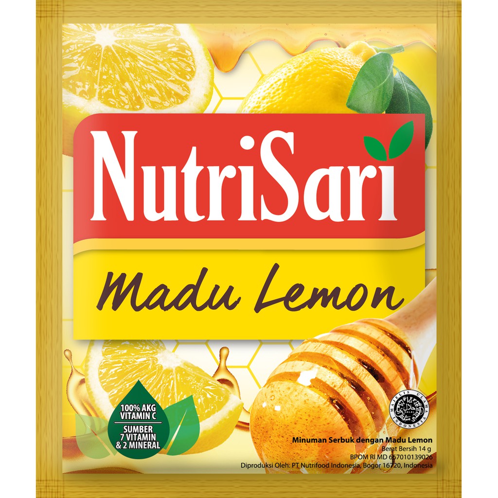 

NutriSari Madu Lemon 1 PACK (4 RENCENG)