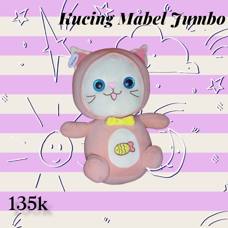 boneka kucing mabel