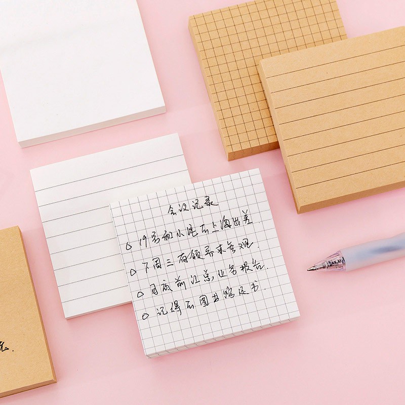 

Kraft or White Paper Mini Memopad Murah [INSHOP]