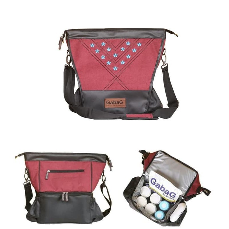 *NEW* Gabag Cooler Bag Tas Bayi Diaper Bag - Andrea / Chlora