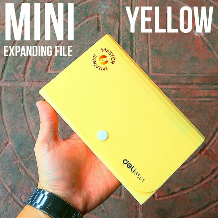

Jual Deli Yellow Mini Expanding File 5561 Kuning Untuk Giro Nota Bon Limited