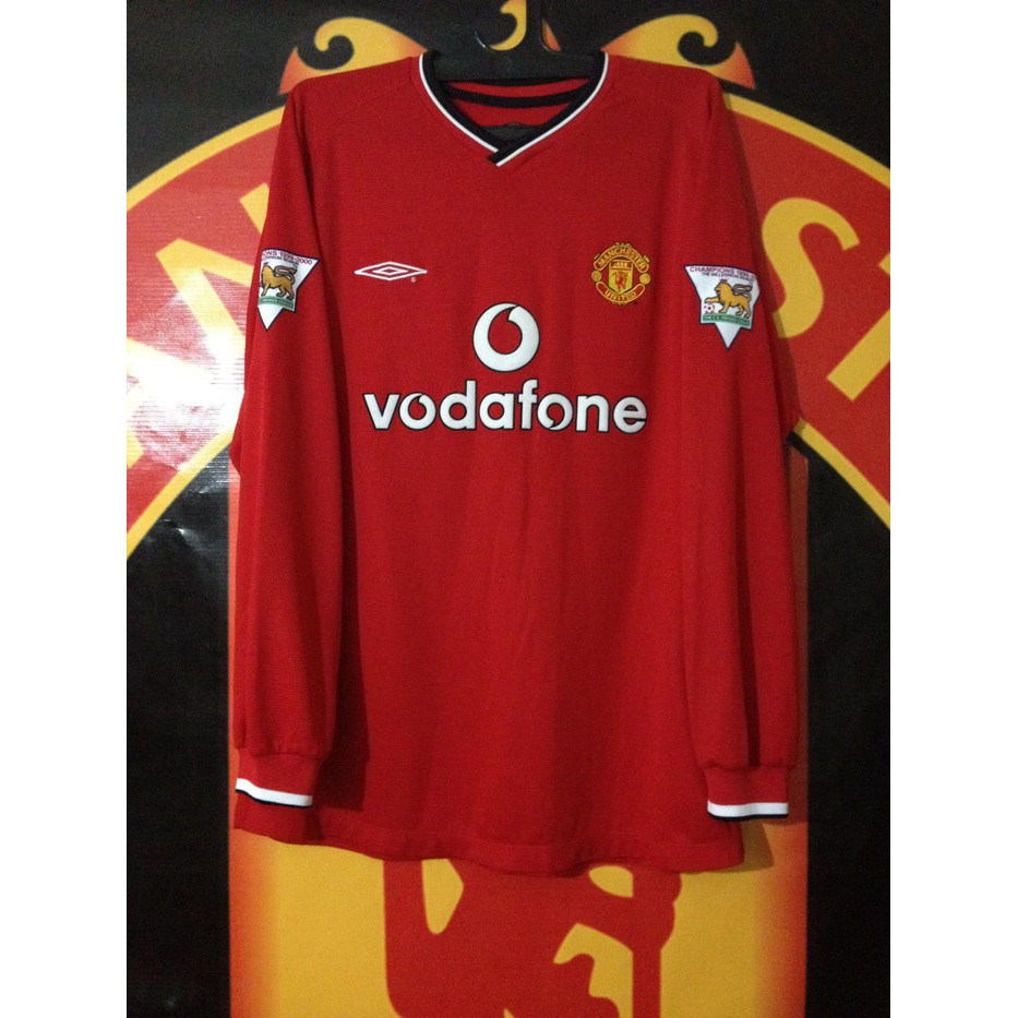 Jersey Manchester United Original Home 2000-2002 EPL