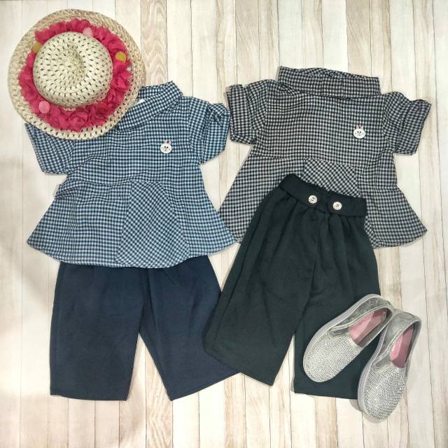 SETELAN BAJU PEREMPUAN ANAK IMPORT GEMESSS