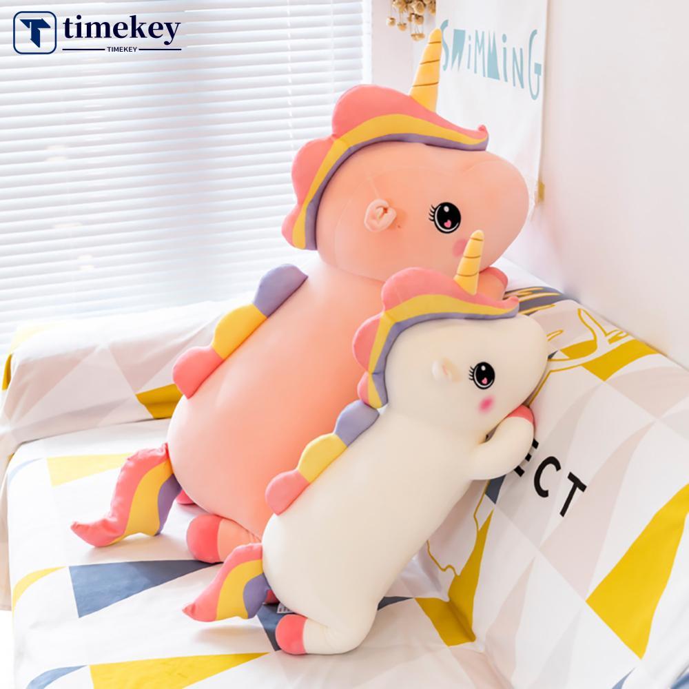 Timekey Mainan Boneka Stuffed Plush Unicorn 40cm Untuk Hadiah Natal / Ulang Tahun Anak Perempuan S7X7