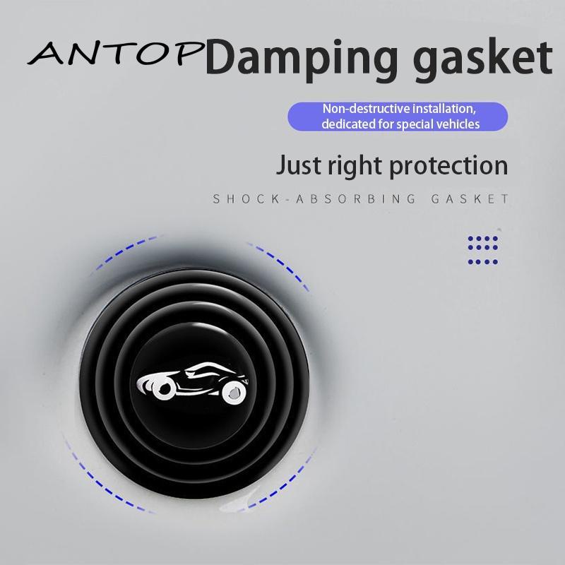 1PCS Stiker Mobil Pintu Mobil/Kedap Suara Patch Gasket Penyerapan/Bantalan Insulasi Suara Karet Stiker/Shock Car Stickers Car Door Soundproof Patch Shock Absorption Gasket ANTOP