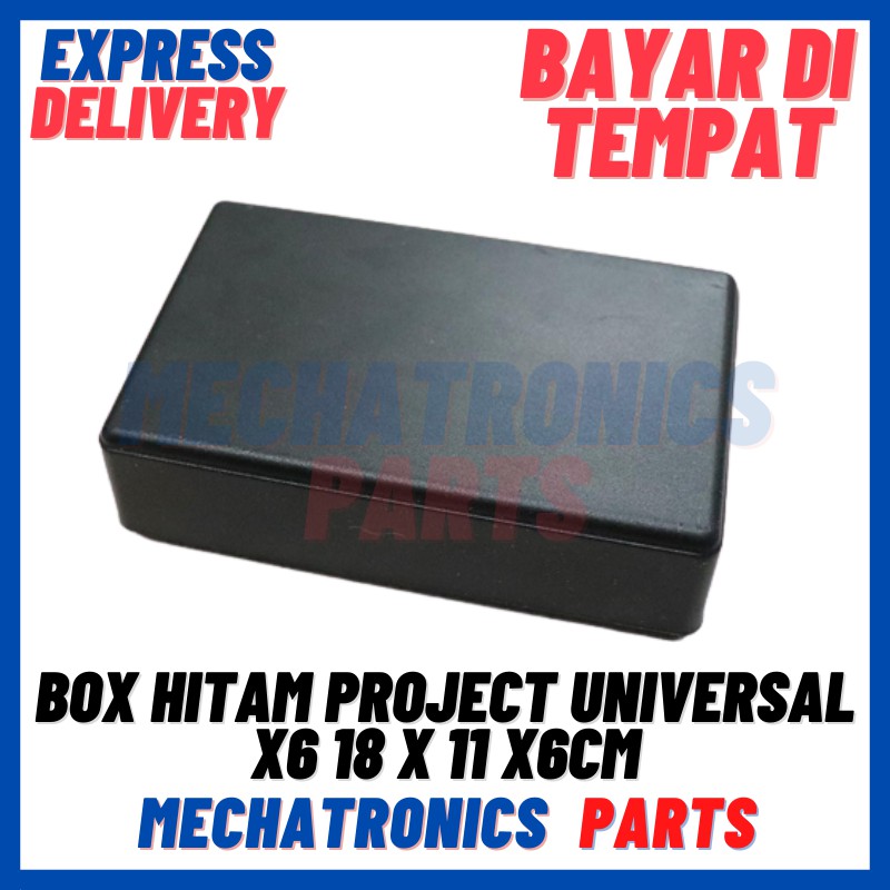 [BOX-9005] BOX HITAM PROJECT UNIVERSAL X6 18 X 11 X6CM