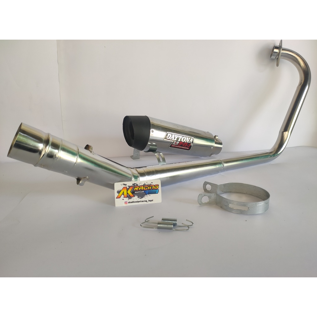 Knalpot Daytona Vixion MP Byson Verza Tiger CBR CB 150R R15