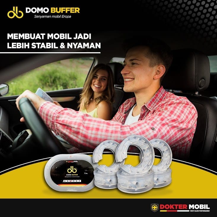Domo Buffer Spring Buffer Mobil RUSH Shockbreaker Peredam Mobil