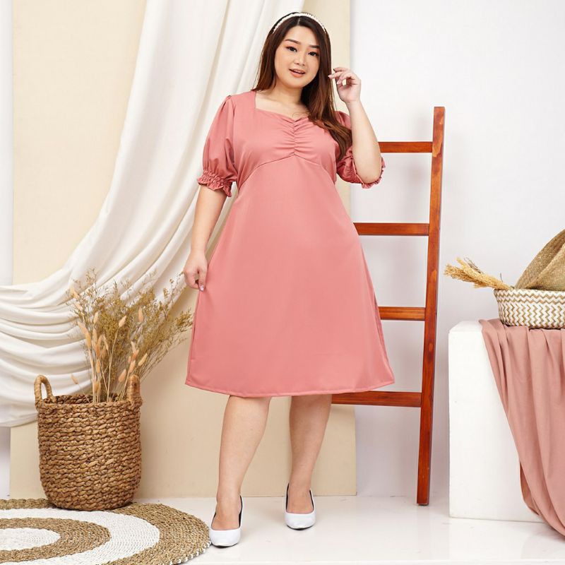 DRESS CASANDRA//DRES SABRINA JUMBO/DRES WANITA KEKINIAN
