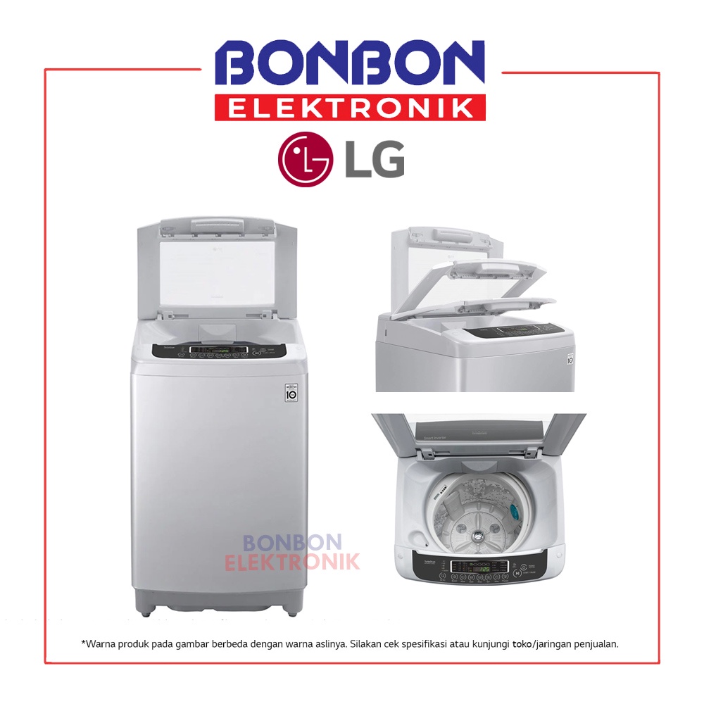 LG Mesin Cuci 1 Tabung 16KG T2516VSPM Smart Inverter Top Loading