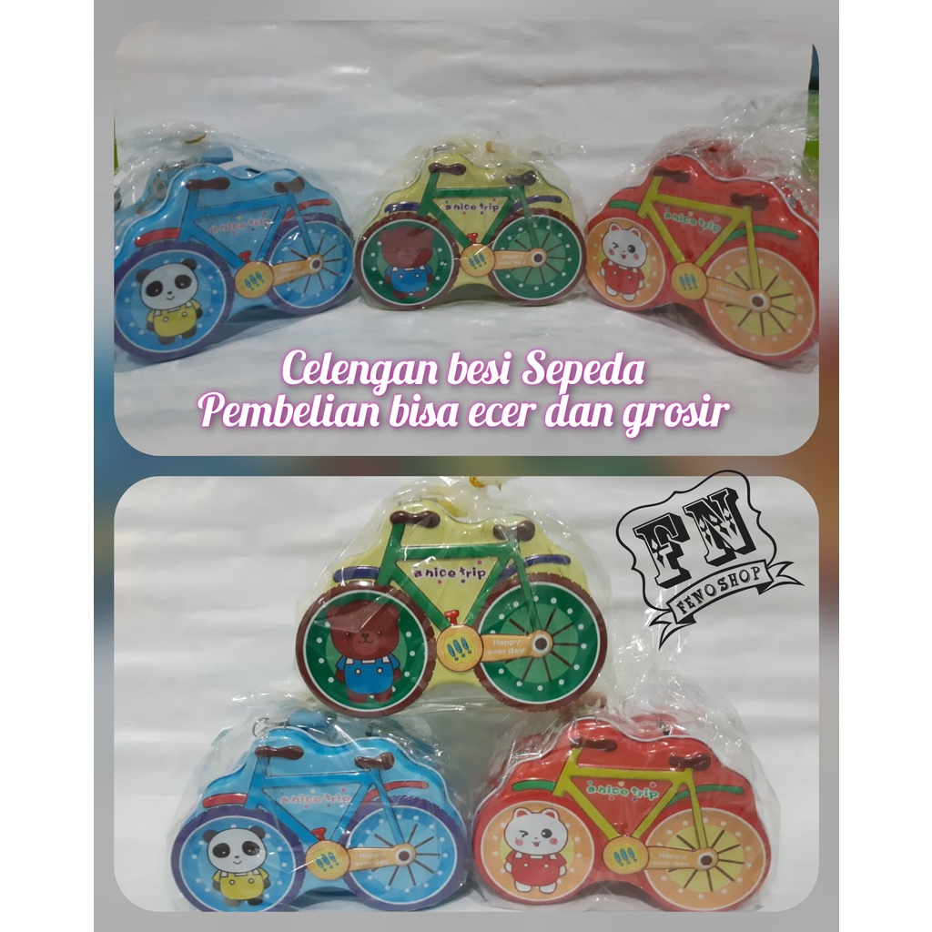 Celengan sepeda/Celengan gembok