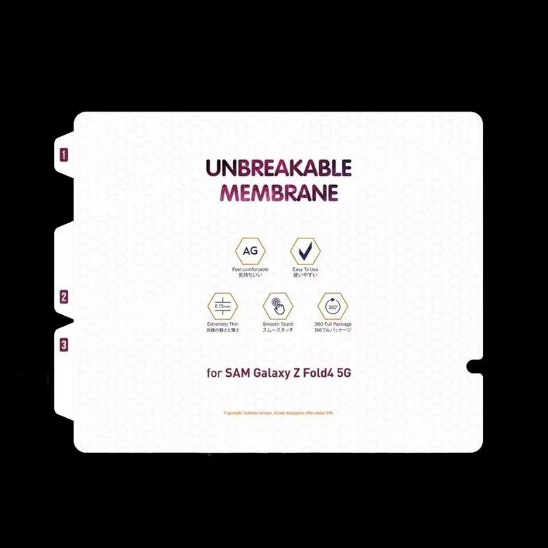 Samsung Galaxy Z fold 4 5G Screen Protector Hydrogel Full Set