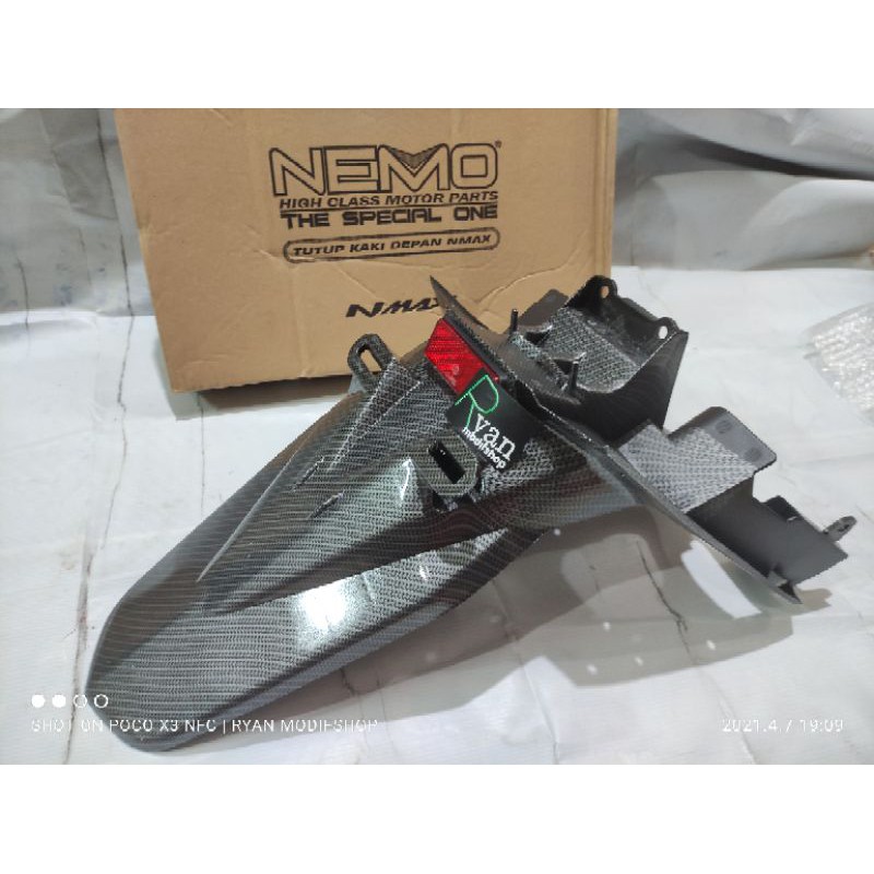 spakbor belakang nmax carbon spakbor karbon belakang nmax