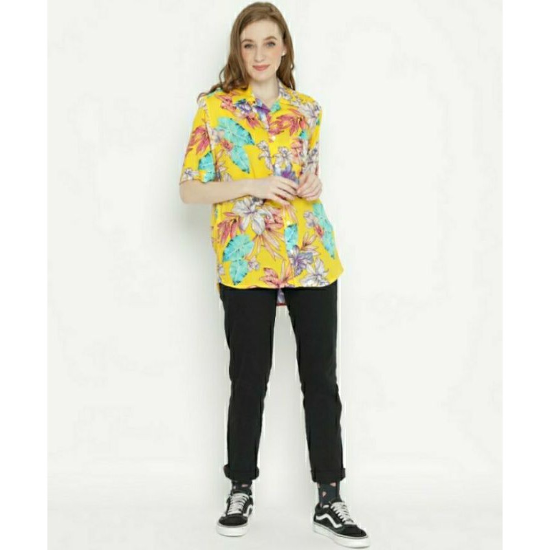 Kemeja Hawaii Erigo Audy Yellow